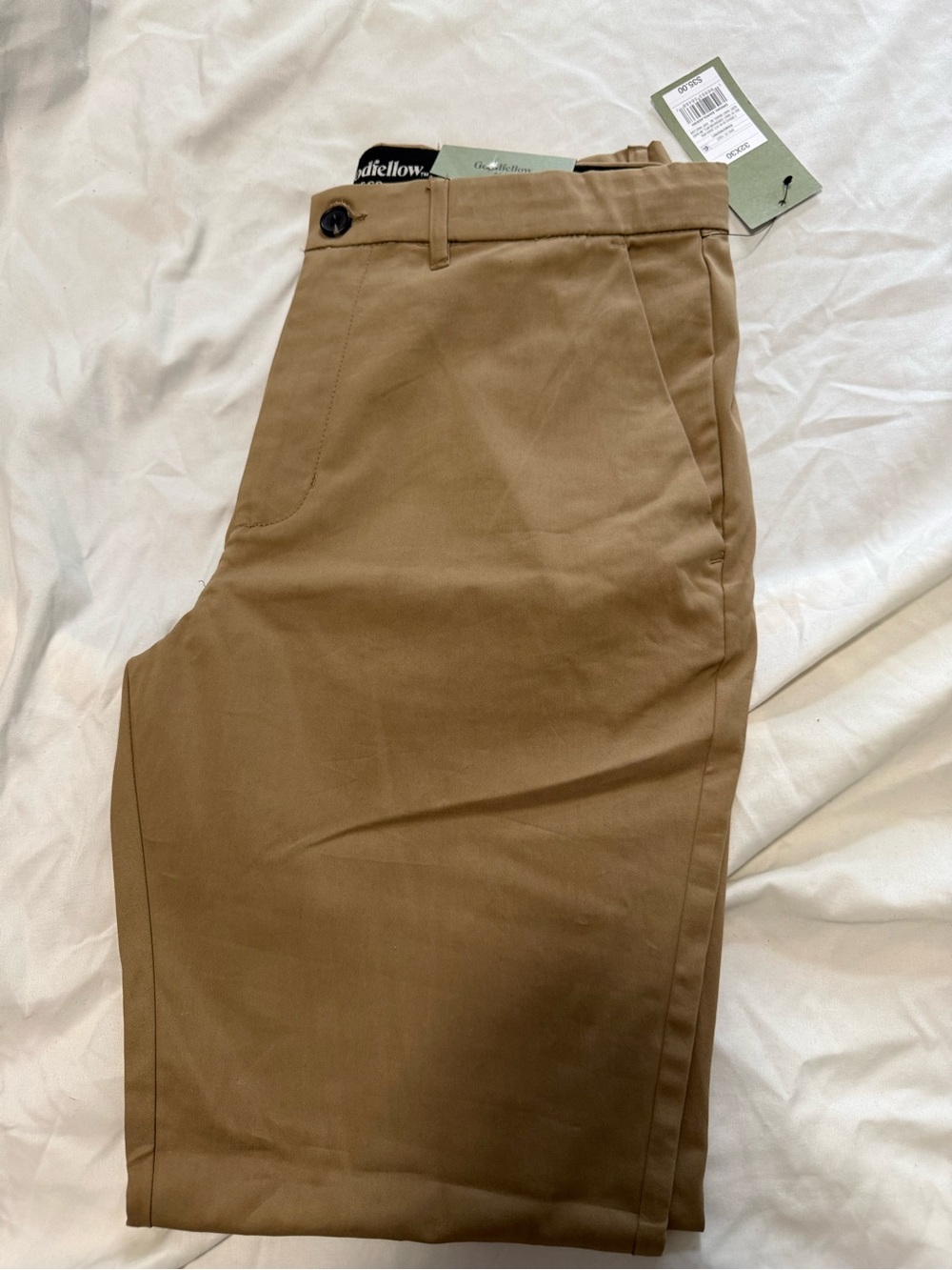 Goodfellow & Co Tan Chino Pants